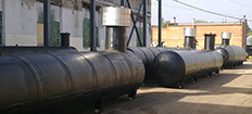 Газгольдер, емкость для изобутана СОЧИ